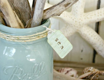 Le bois flotté une idée récup sympa !