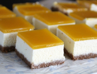 Cheesecake à la mangue
