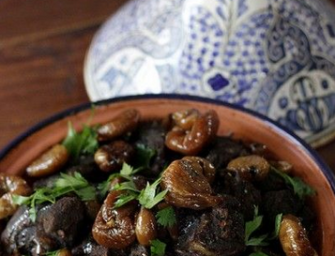 Tajine d&rsquo;agneau aux pruneaux et carottes
