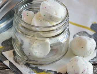 Des bombes de bain faites maison