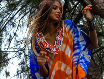 Hinarani pose pour Danielle Livine et Magnifica