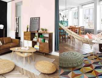 Déco : Ajoutez un pouf à votre séjour