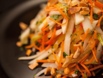 Salade de papaye verte thaïlandaise