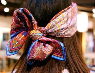Le foulard : L&rsquo;accessoire tendance pour cheveux