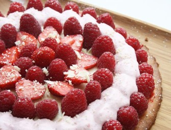 Cheesecake fraises et framboises