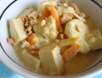 Un curry de Tofu