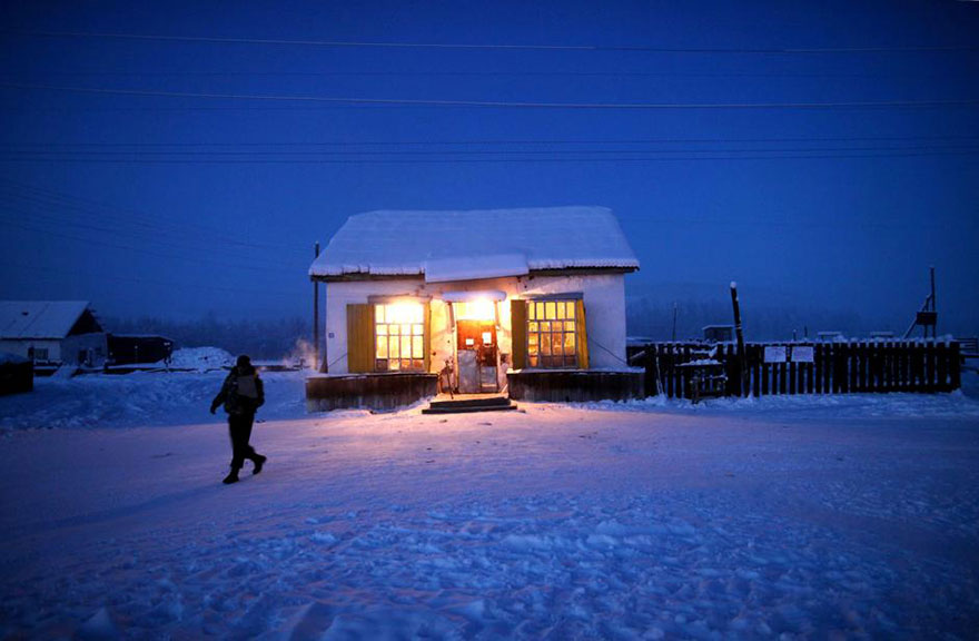 Oïmiakon, Russie, est le lieu habité le plus glacial sur Terre 17