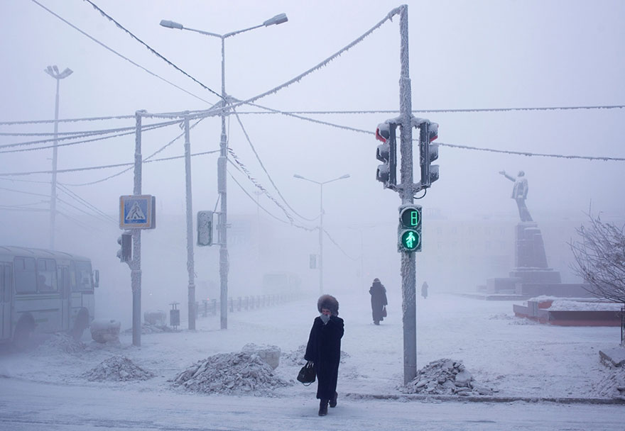 Oïmiakon, Russie, est le lieu habité le plus glacial sur Terre 3