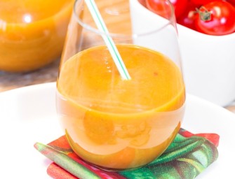 Un bon potage glacé, léger et vitaminé !