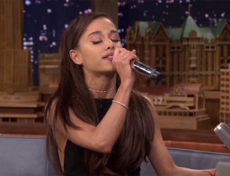 Ariana Grande imite Céline Dion à la perfection