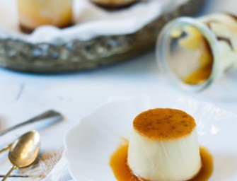 Crème caramel by Thierry Mulhaupt