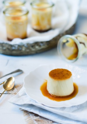 Crème caramel by Thierry Mulhaupt