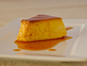 Le flan à la papaye