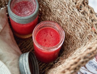 Gaspacho de melon et tomates