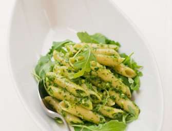 Penne au pesto de roquette