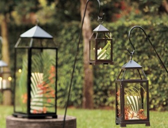 Les lanternes : Une lumière douce pour votre jardin