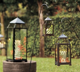 Les lanternes : Une lumière douce pour votre jardin