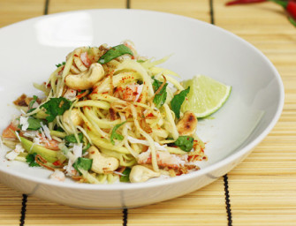 Salade de mangue verte