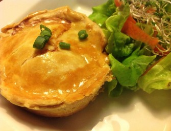 La tartelette au saumon en chausson