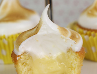 Cupcakes au citron meringués