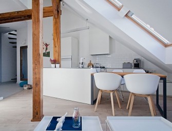 Comment transformer d’anciens greniers en un magnifique loft ?