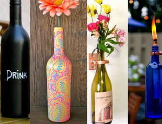 DIY : Des idées déco pour recycler vos bouteilles de vin