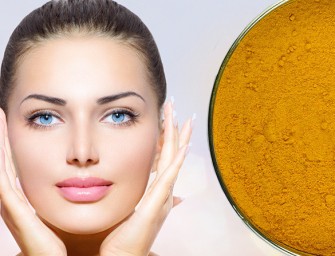 Masque au curcuma contre les comédons et le teint fade