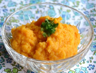 Purée de patates douces à l&rsquo;Etorki