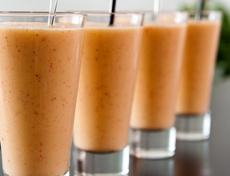 Un smoothie alcoolisé pour les vacances