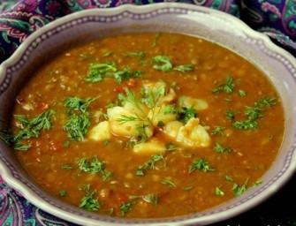 Soupe de lentilles