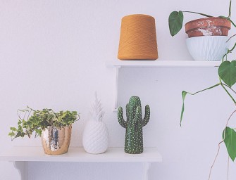 DIY : Un cache-pot en écailles