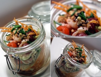 Petite salade colorée chinoise