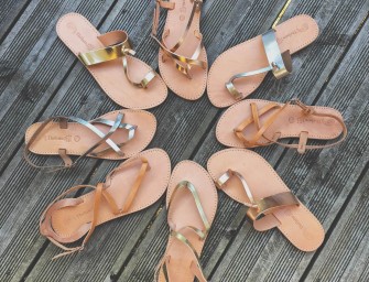 Les belles Théluto : Des sandales en cuir fabriquées à la main