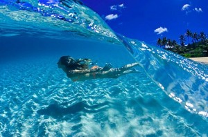 beautiful-clear-water-girl-swimming