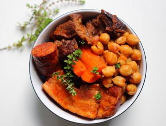 Le ragout de pois chiche concocté par Le Chameau Bleu