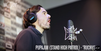 PUPAJIM (STAND HIGH PATROL) – « Ruckus » (live @ Mouv’ Studios)