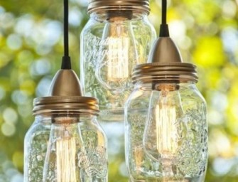 Une lampe toute en bocal a faire soi-même