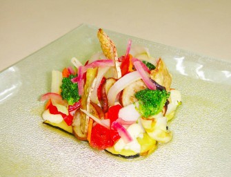 Mon jardin de légumes bio et vinaigrette à l’orange et au citron des Marquises