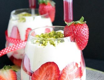 Tiramisu aux fraises