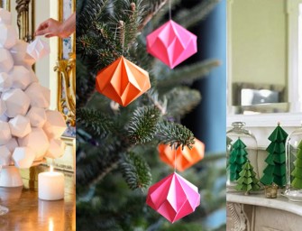 DIY : Notre sélection de décorations de Noël à faire soi-même