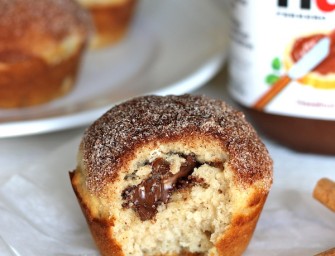 Muffins au Nutella et à la cannelle