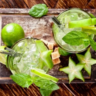 Un cocktail vert, le Mexicano