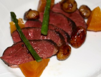 Magret de canard et sa marinade asiatique