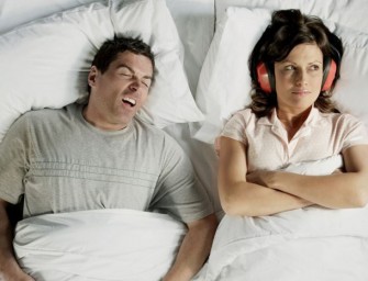 Mon chéri ronfle, que faire ?