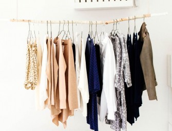 DIY : Réaliser soi-même son portant à vêtements