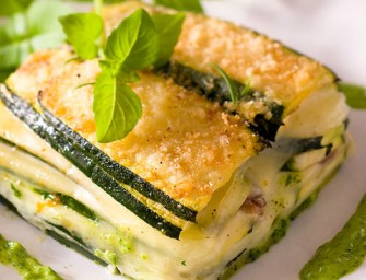 Gratin de courgettes au fromage
