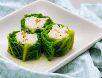 Maki de chou vert sans gluten