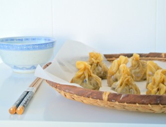 Raviolis chinois au porc et aux crevettes