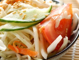 Salade de chou à la japonaise