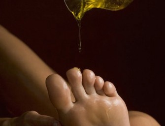 Soin home made pour des pieds secs